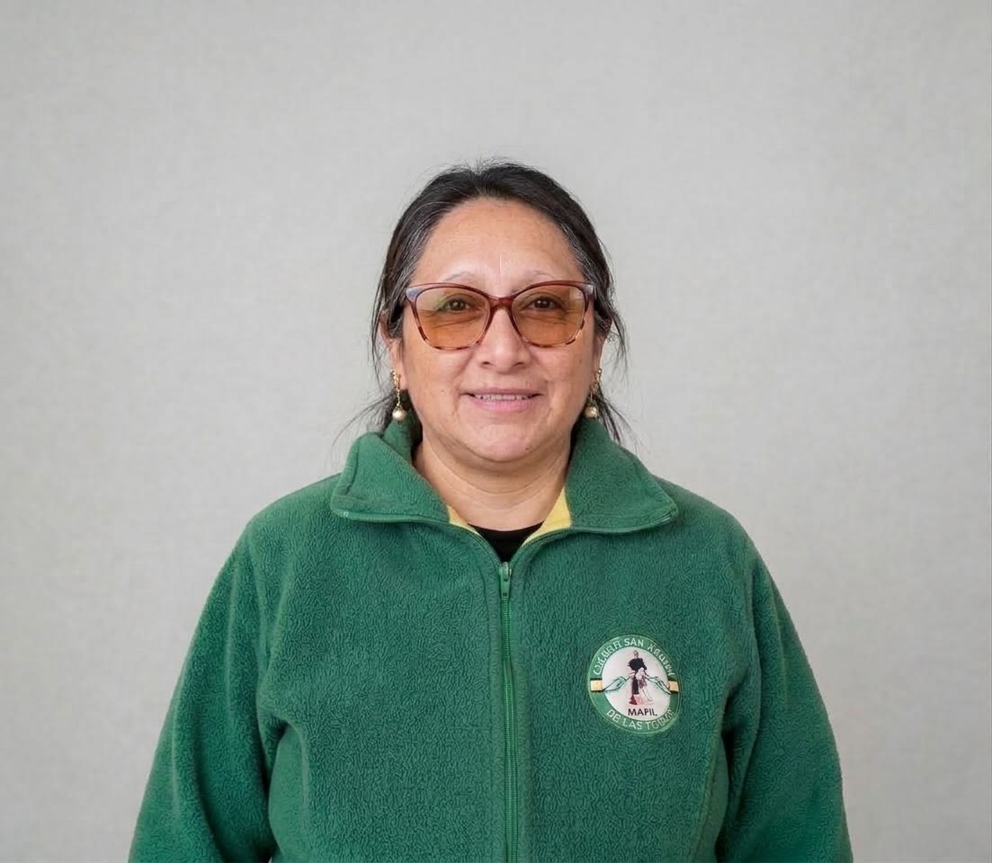 Fotografía de Eva Silva Hernández, Conductora de furgón escolar del Colegio San Martín de las Lomas