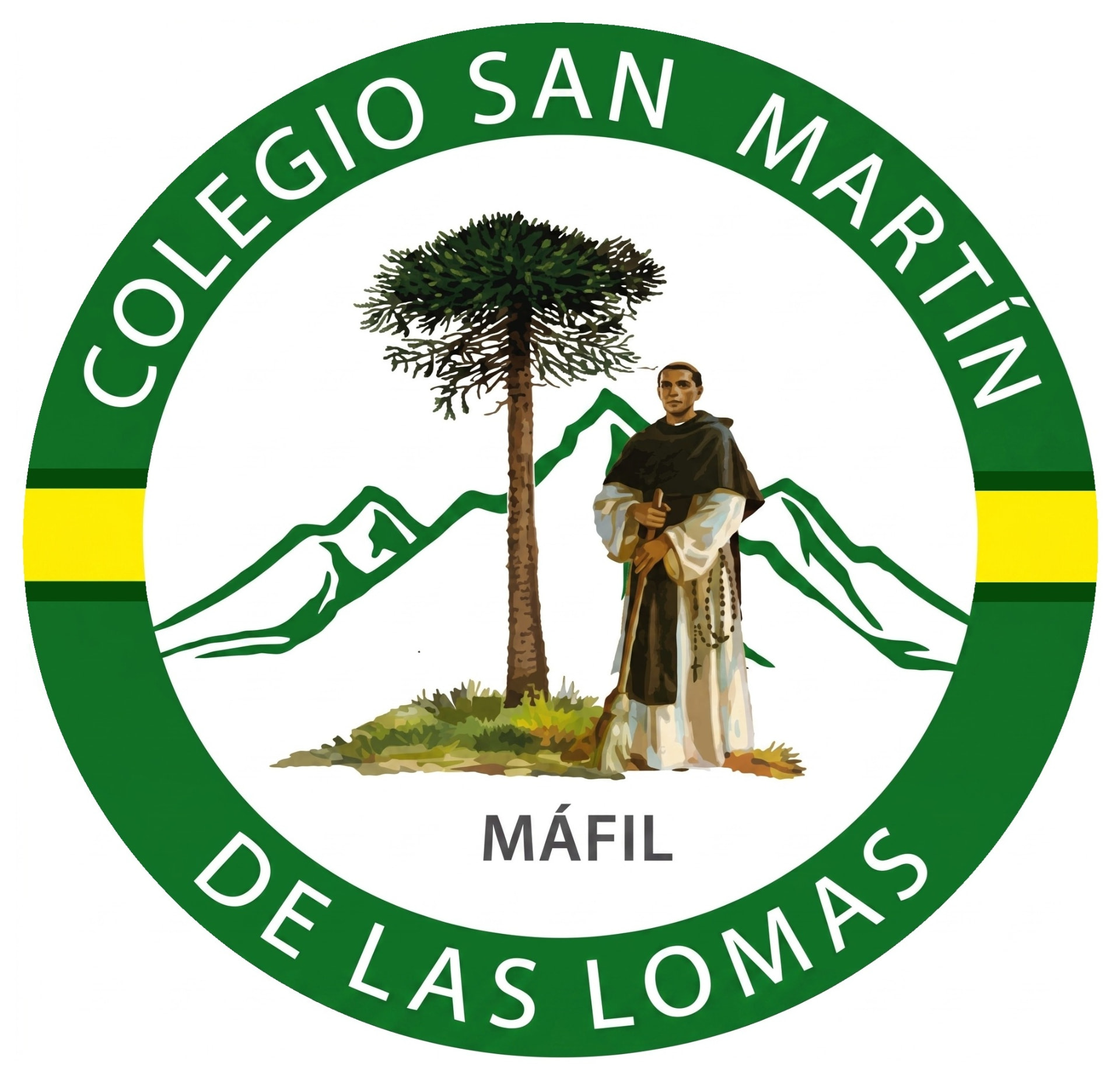 Logo del Colegio San Martín de las Lomas, Máfil
